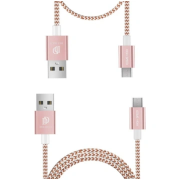 Vads Dux Ducis, Micro USB/USB, rozā krās