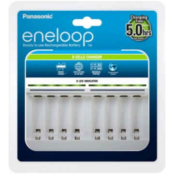 Panasonic Eneloop 8 Cells Charger without Accus ( 