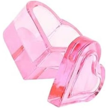 Nail Art Dappen Dish Glasschüssel mit Deckel, zum
