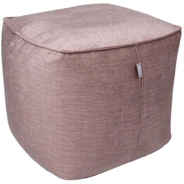 Pufs VOSS 60x60xH40cm, rozā Home4You