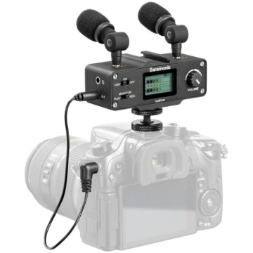 Saramonic CaMixer On-Camera Audio Adapter and Mixe