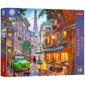 Trefl PUZZLE 500 PremPlus TeaTime Kawiarnia w Par.