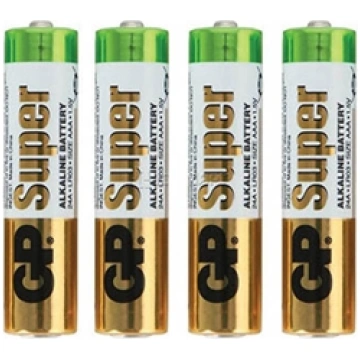 Baterijas GP 24A LR03 SIZE AAA 1.5 V ALKALINE bate