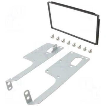 Radio frame | Nissan | 2 DIN | black ACV 381210-02
