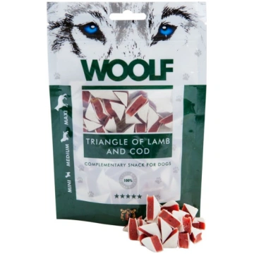 Brit WOOLF 100g LAMB TRIANGLE COD VAT006648 (85941