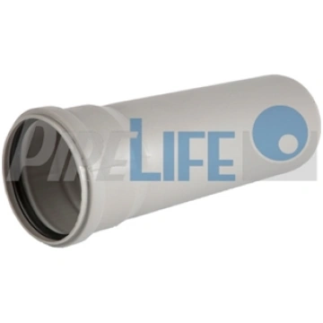 PPHT caurule ar uzmavu Dn75 25cm 1700032 PIPELIFE