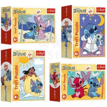 TREFL DISNEY STITCH Puzle Mini, 54 gab