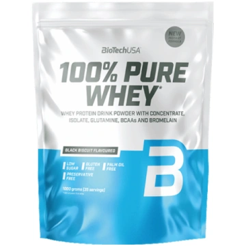 100% Pure Whey 1000 g BioTech Black Biscuit