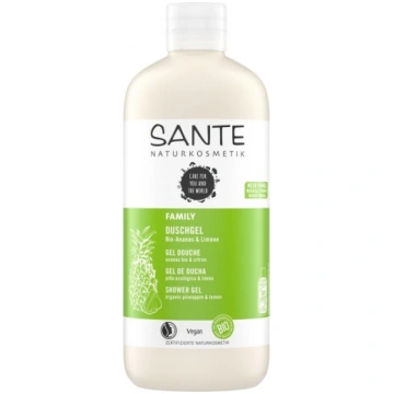 Ananāsu citronu dušas želeja BIO 500ml Sante