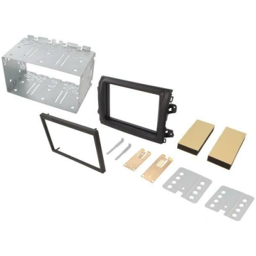 Radio frame; Fiat; 2 DIN; black | RAM-40.535.6 | R