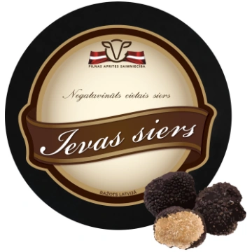 Ievas siers ar trifelēm - lielais ritulis
