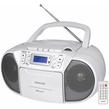 Sencor SPT 3907W radio, tape recorder, CD, Bluetoo