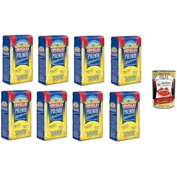 8x Divella Instant Polenta milti izmērs 500 + Itāl