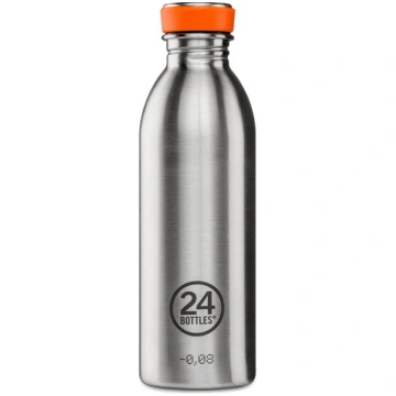 24Bottles Ūdenspudele 500ml Brushed Steel