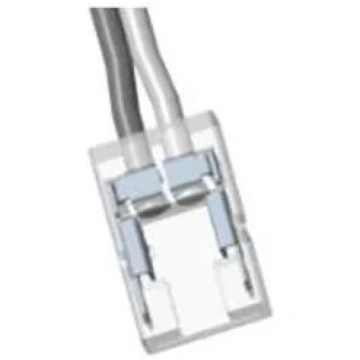 LED lentes savienotājs LEMLUX COB-CON8B priekš COB