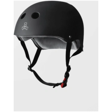 TRIPLE EIGHT Certified Sweatsaver Skate Helmet Bla