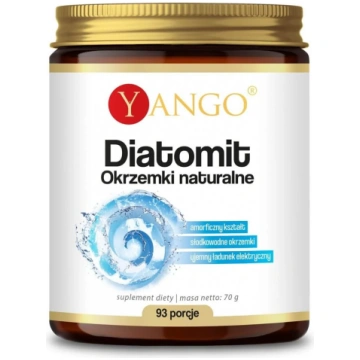YANGO diatomīts - dabīgas diatomītes (70 g)