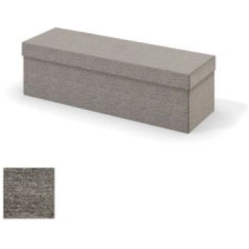 Veļas kaste RED/BLACK PLAIN AVOLA 150cm, pelēks