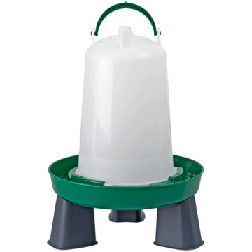 Dzirdne 1.5L, zaļa/balta, ar kājiņām