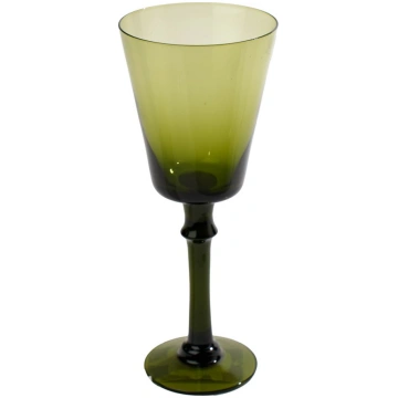 Vīna glāze Sepino, zaļa, 220ml, H22cm, D9cm ALANDE