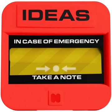 Mustard - Emergency Sticky Notes - 100 Sheets M162
