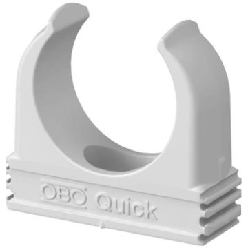 Cauruļu turētājs OBO OB2149-369 (D32, balts, 2955/