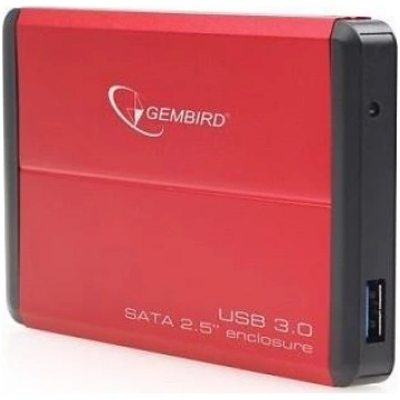 HDD CASE EXT. USB3 2.5"/RED EE2-U3S-2-R GEMBIRD EE