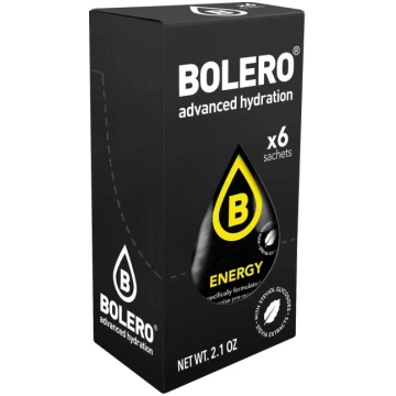 "Bolero Energy Instat" dzēriens ar stēviju - 6 pac