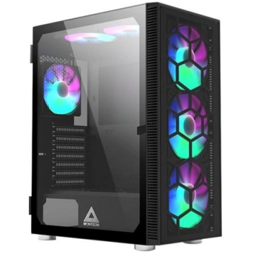 Montech X3 GLASS Midi Tower Black 8267058