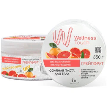 BELKOSMEX Wellness Touch Sāls ķermeņa pasta Greipf