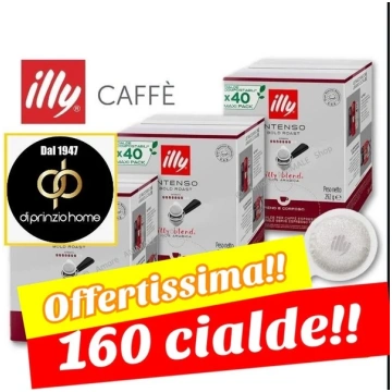 ILLY CAFFE' - 160 CIALDE E.S.E. COMPOSTABILI 