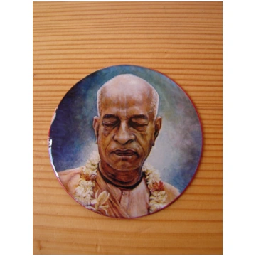 Magnēts ar Šrīlu Prabhupādu (6cm)