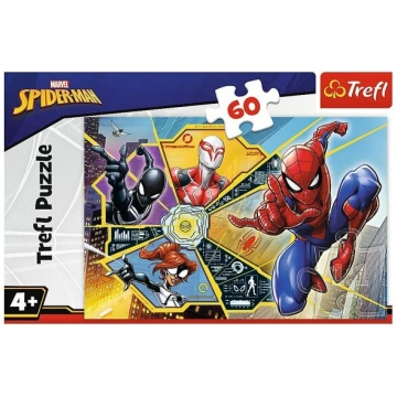 TREFL SPIDER-MAN Puzle "Zirnekļcilvēks", 60 gab