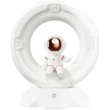 XO LED lampa OZ12 astronauts 1200mAh balta