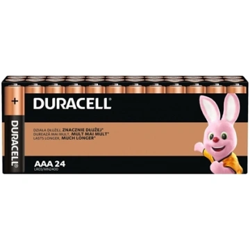Duracell Bateria Basic LR03 24 szt. Duracell Basic