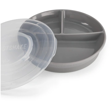Twistshake šķīvis ar nodalījumiem 6M+ Pastel Grey