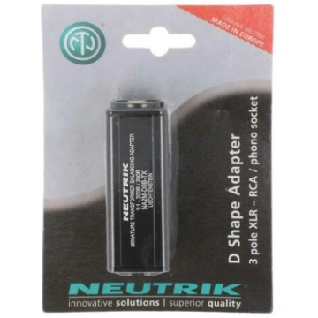 Connector: XLR; RCA socket; socket; NA; for panel
