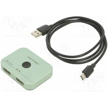Splitter; HDMI 2.1; 4K,8K; grey; Input: HDMI socke