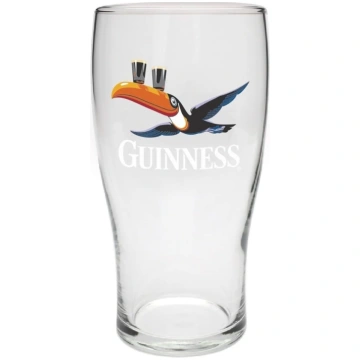 Shamrock Gift Company Guinness glāze 1 Pint Glass 