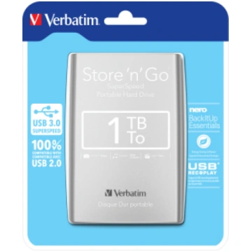 Verbatim Store "n" Go external hard drive 1000 GB 