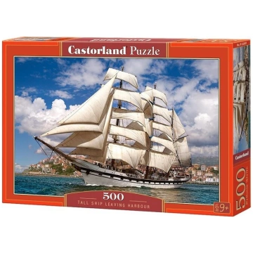 Puzle Puzzle Castorland Tall Ship Leaving Harbour,