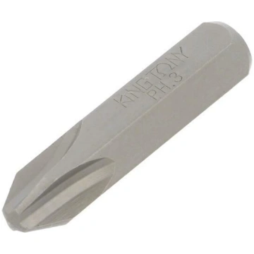 Screwdriver bit; Phillips; PH3; 5/16"; Overall len