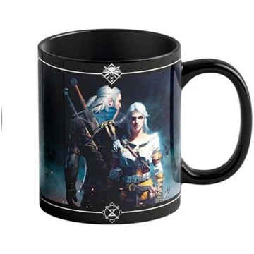 The Witcher 3 Geralt and Ciri Heat Reveal Mug 480m