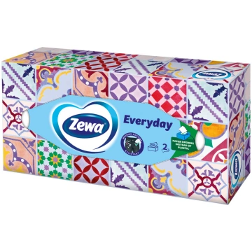 Salvetes ZEWA EVERYDAY 100 GAB., 2 KĀRTAS
