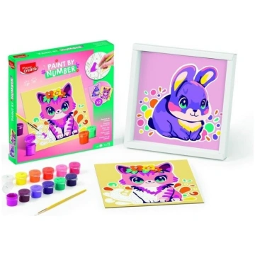 Numura gleznošana - MAPED CREATIV - Kaķis un Truša