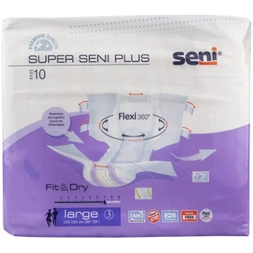 Seni Super Plus autiņbiksītes L izmērs, 10 gb