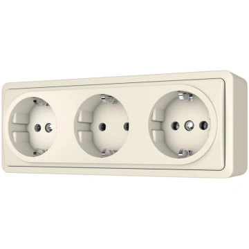 SOCKET 3PL SL+250 IVORY RP16-031 rudas (4779101005