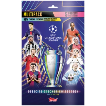 TOPPS Champions League 2025 uzlīmes Multipack
