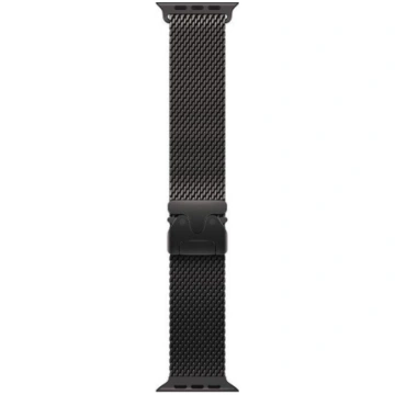 Apple Titanium Milanese Loop, 49 mm, L, black - Wa