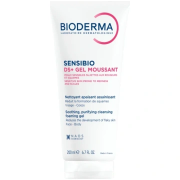 BIODERMA Sensibio DS+ attīrošs gels 200 ml